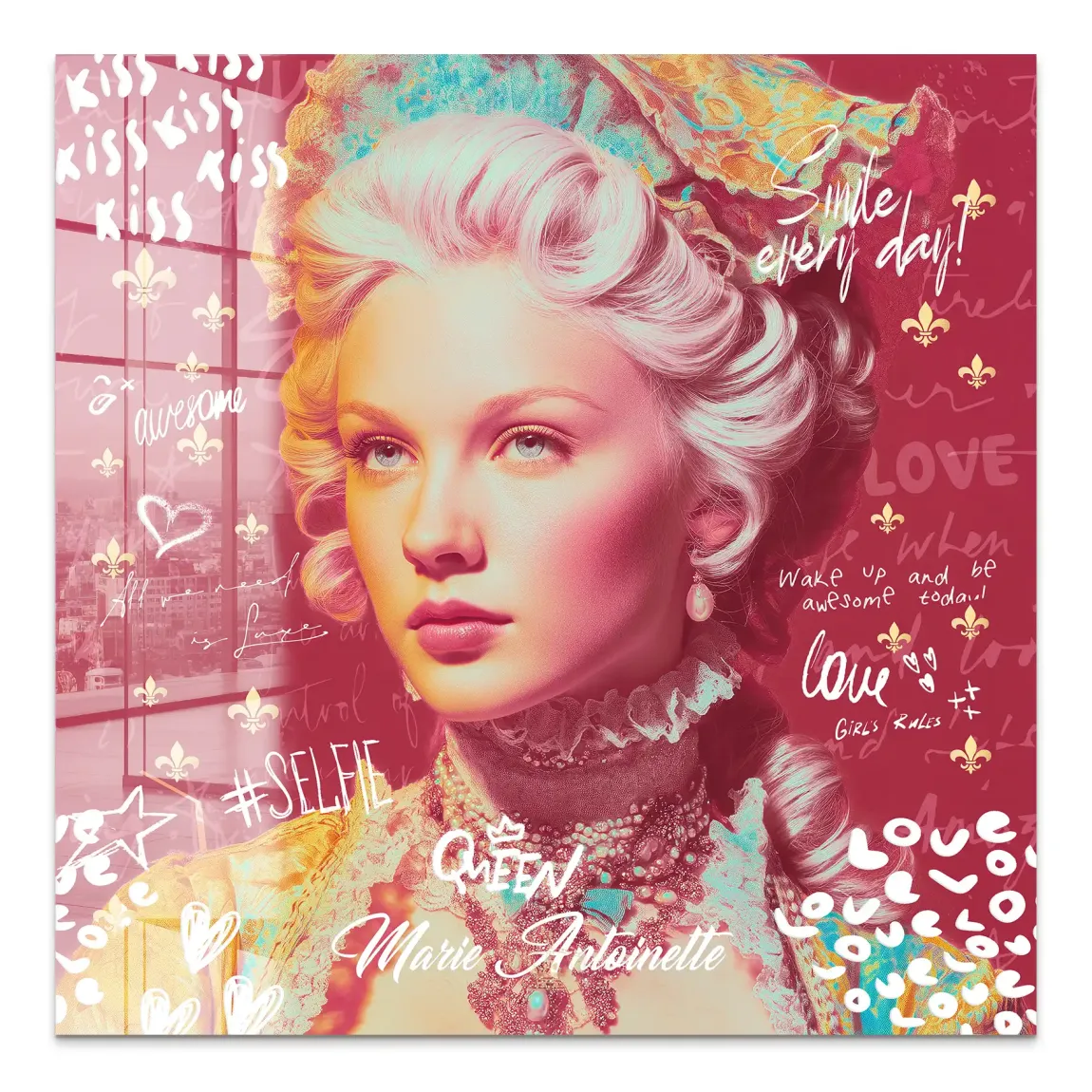 Royal Pop Acrylglas Bild