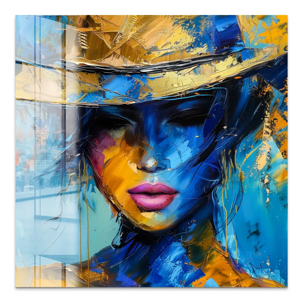 Golden Shade Acrylglas Bild