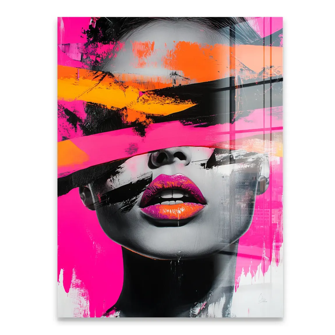 Abstrakt Allure Acrylglasbild