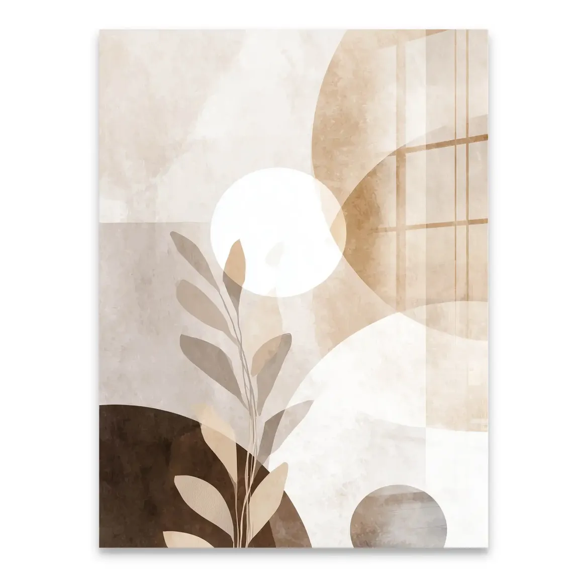 Natural Balance Abstrakt Acrylglasbild