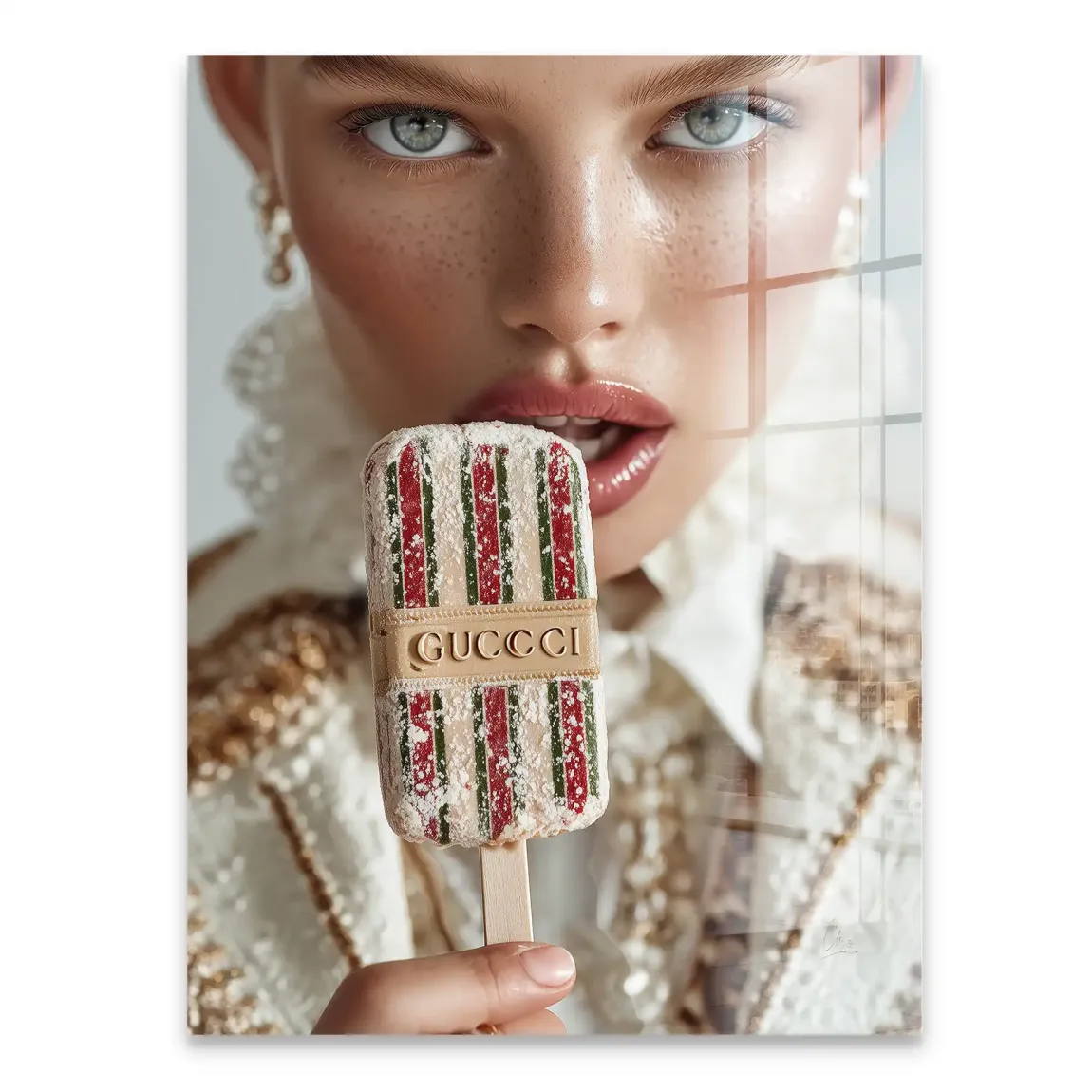 Gucci Ice Dream Acrylglasbild