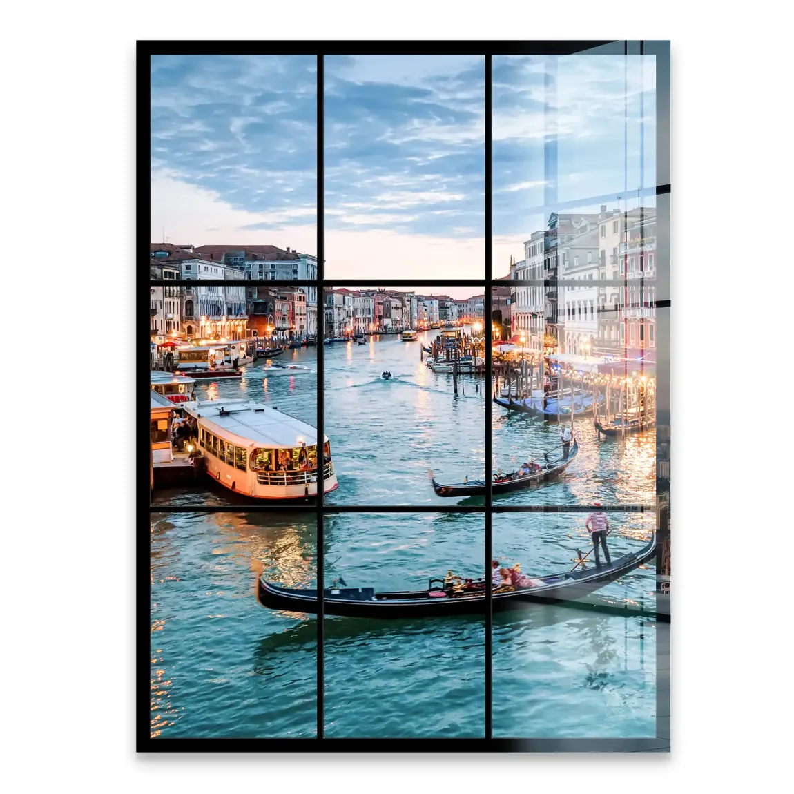 Lichter von Venedig Acrylglasbild