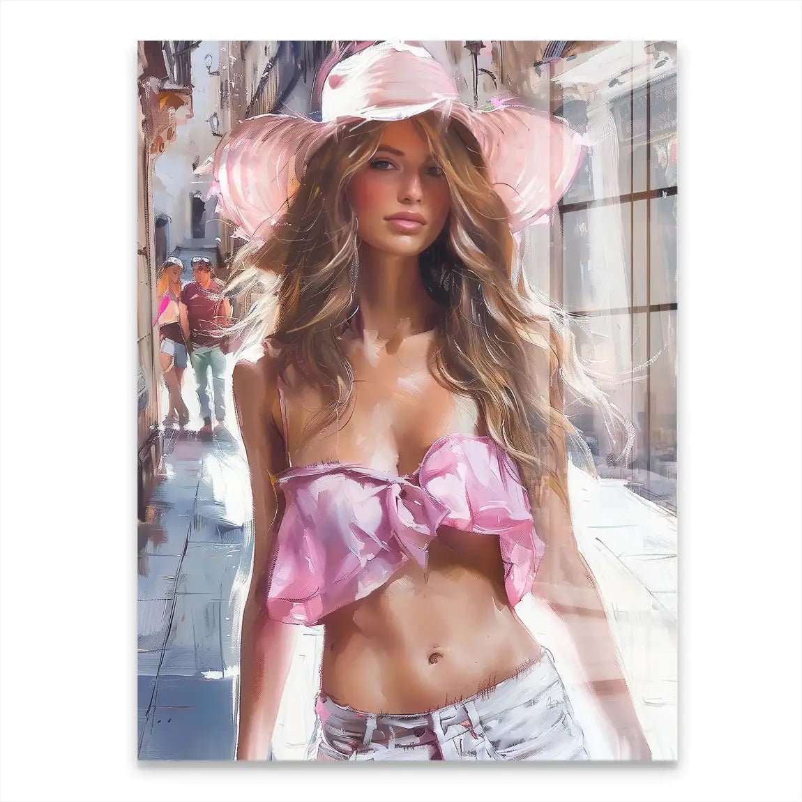 Italian Beauty Acrylglasbild INGALERIE