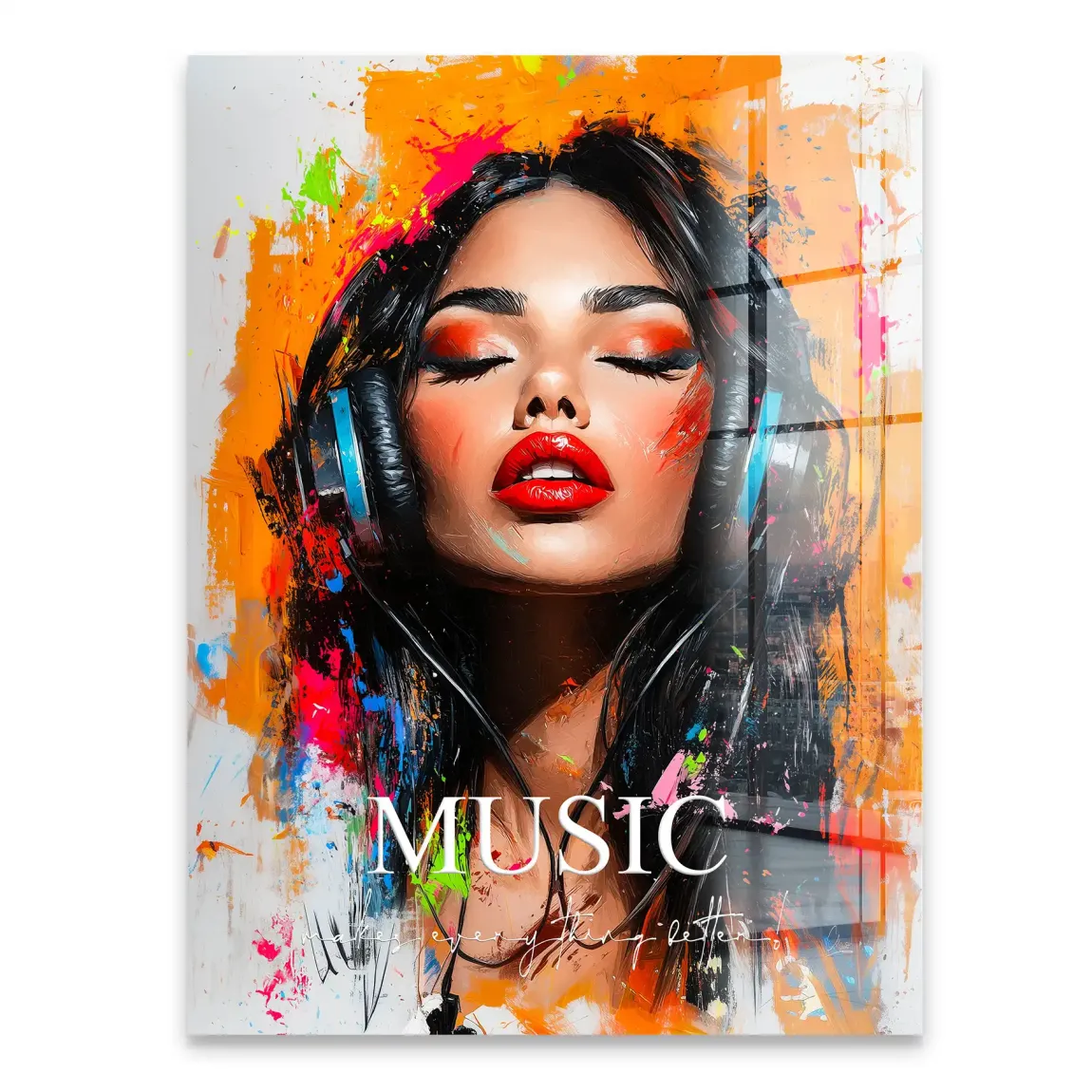 Music Soul Acrylglasbild