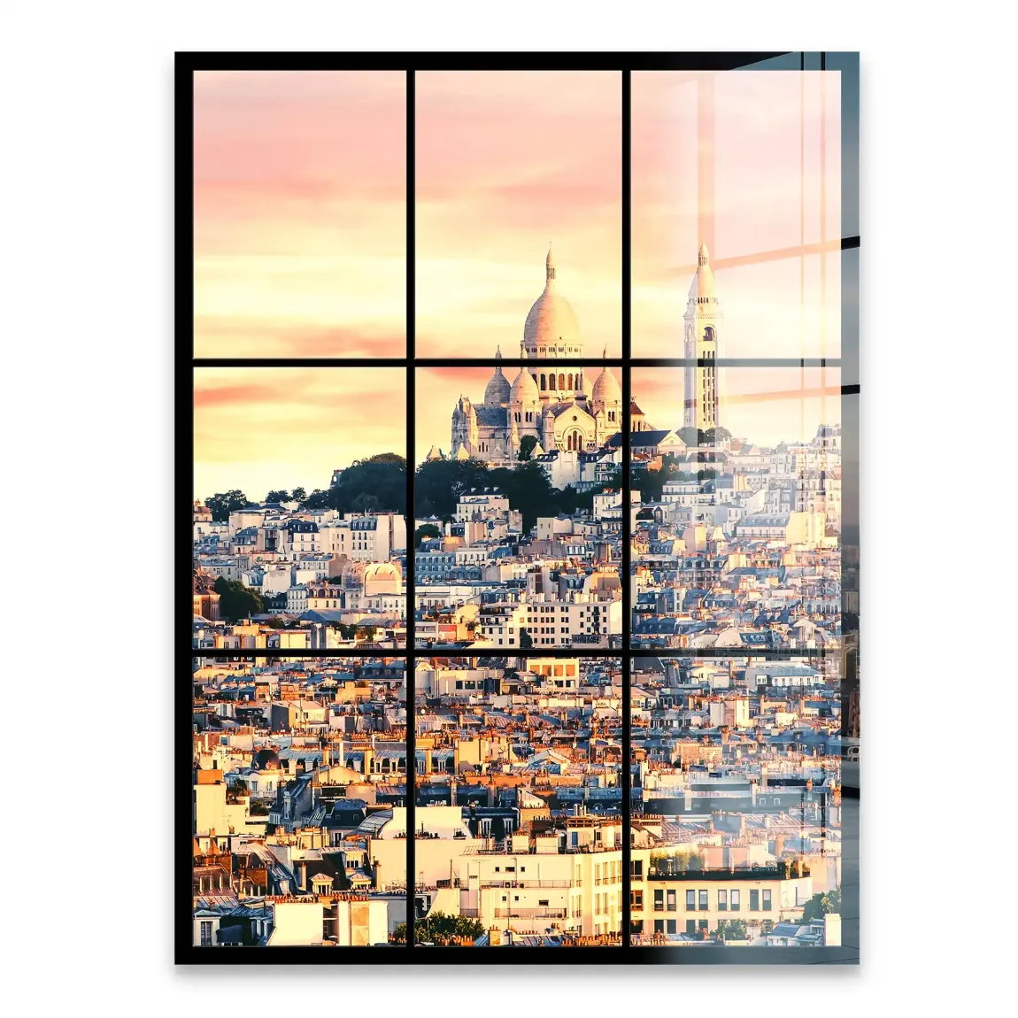 Sunrise Montmartre Paris Acrylglasbild