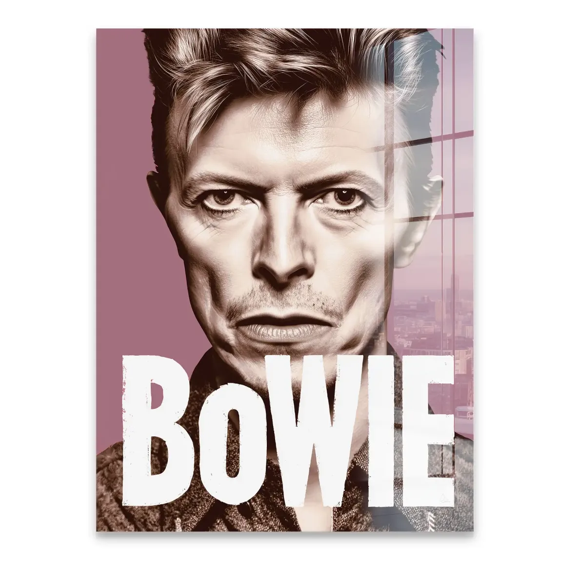 Starman Portrait Bowie Acrylglasbild