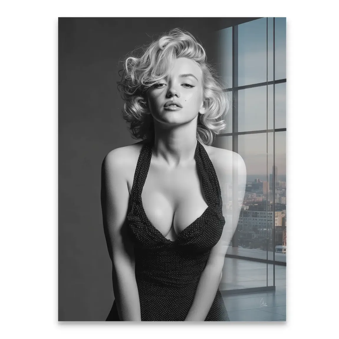 Marilyn Monroe Charm Acrylglasbild