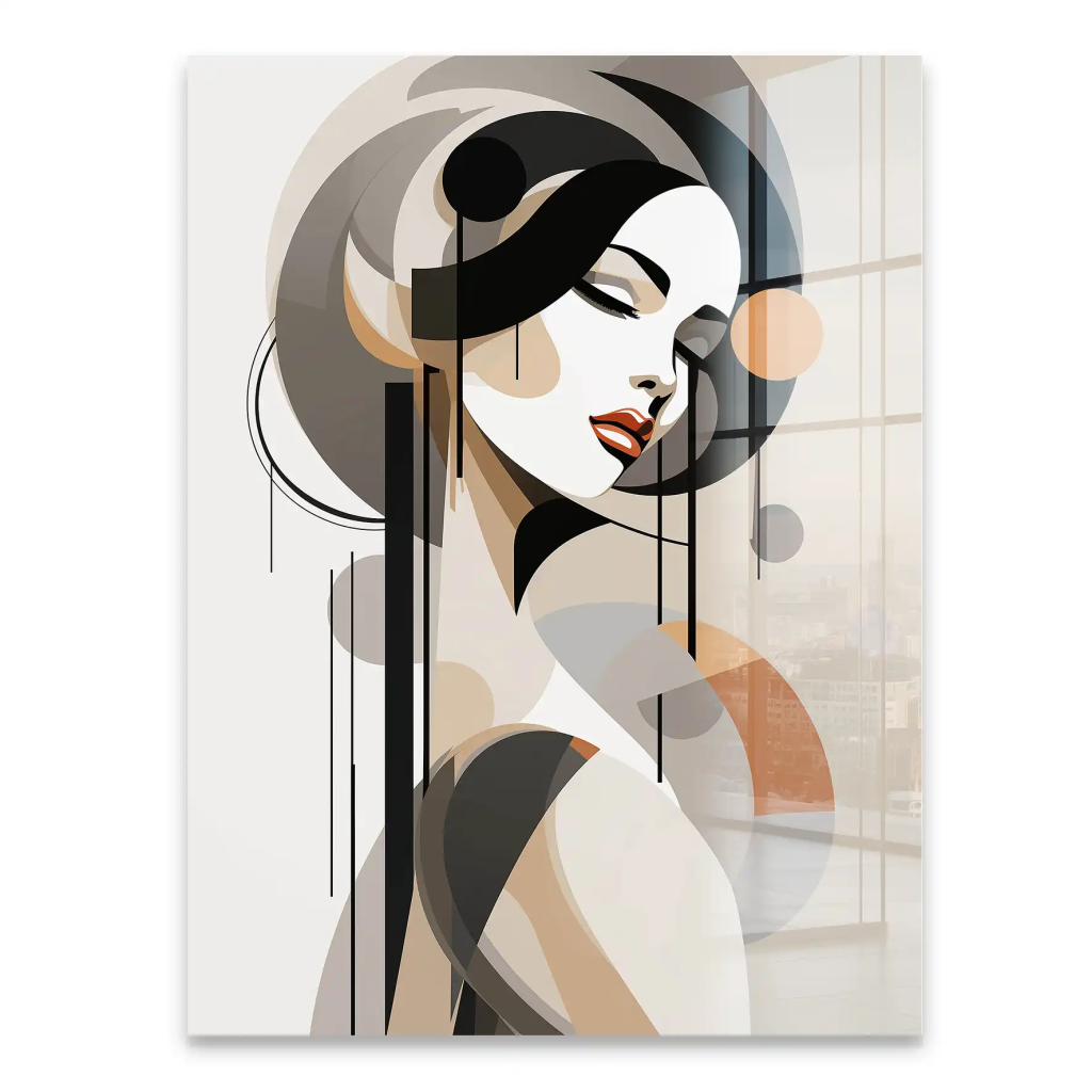 Beeauty Abstrakt Acrylglas Bild INGALERIE