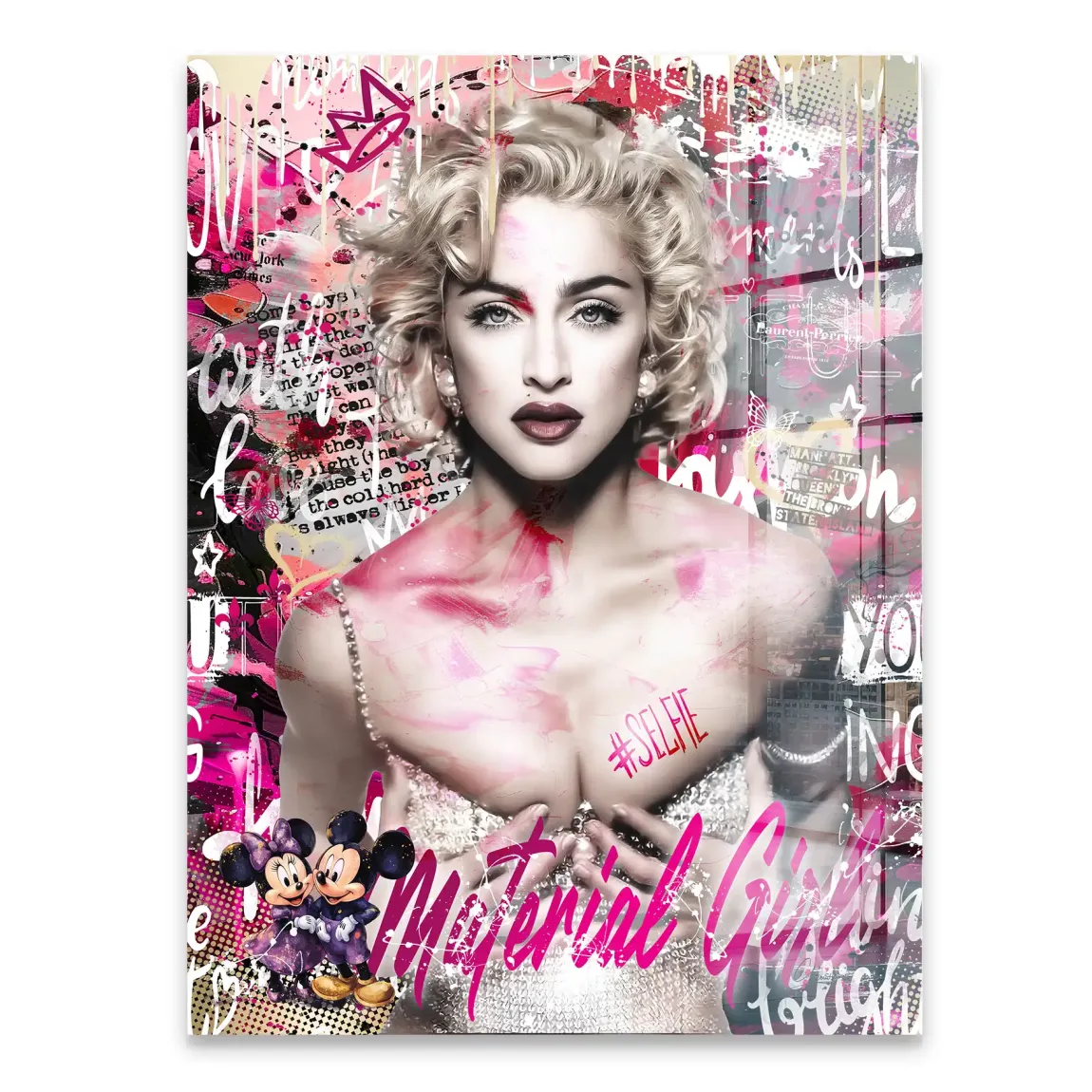 Pop Queen Vibes Acrylglasbild
