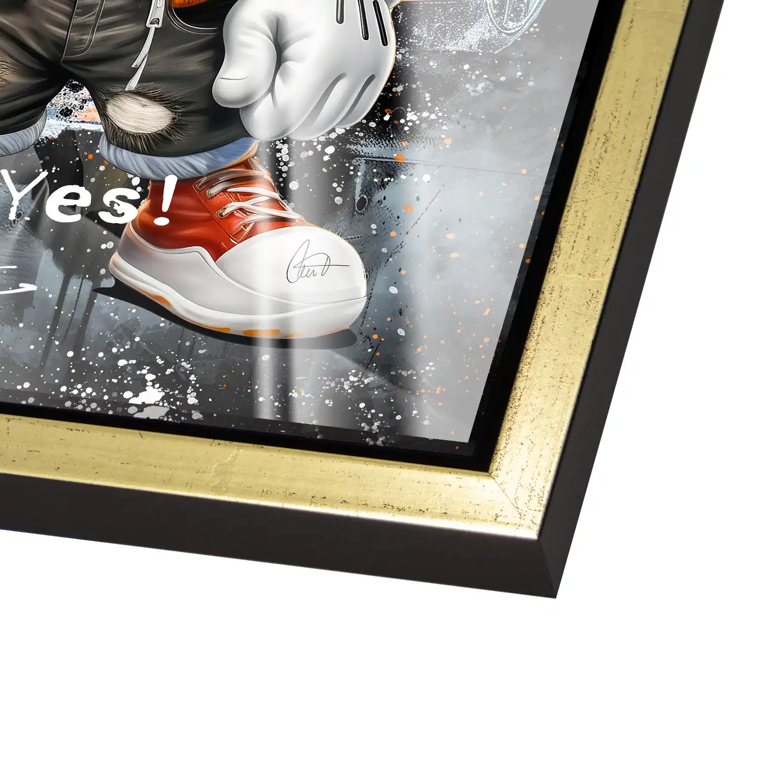 Micky Huracan Acrylglas Bild INGALERIE