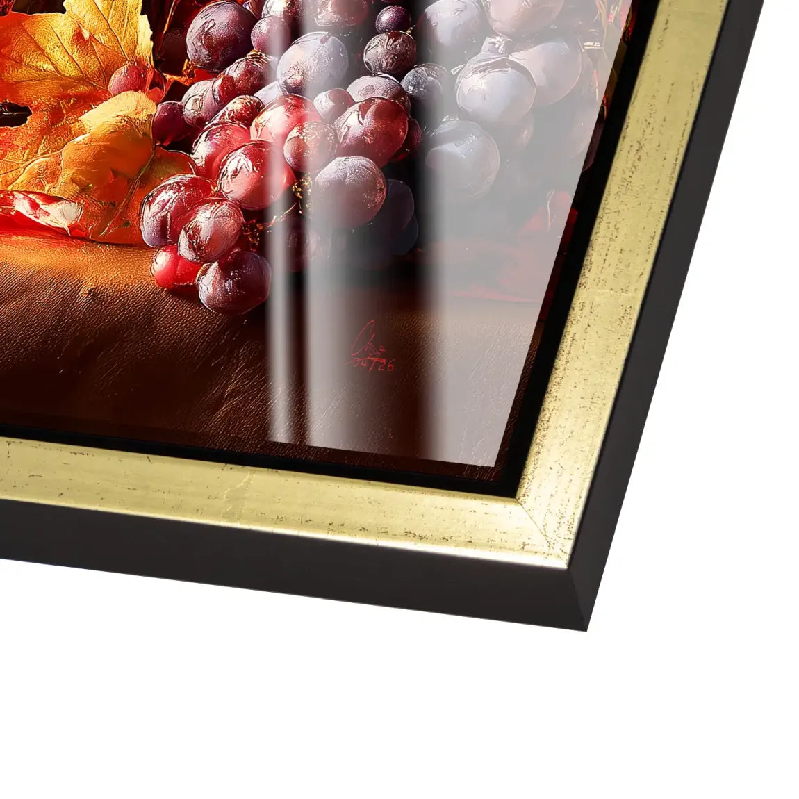 Edle Weinlese Acrylglasbild