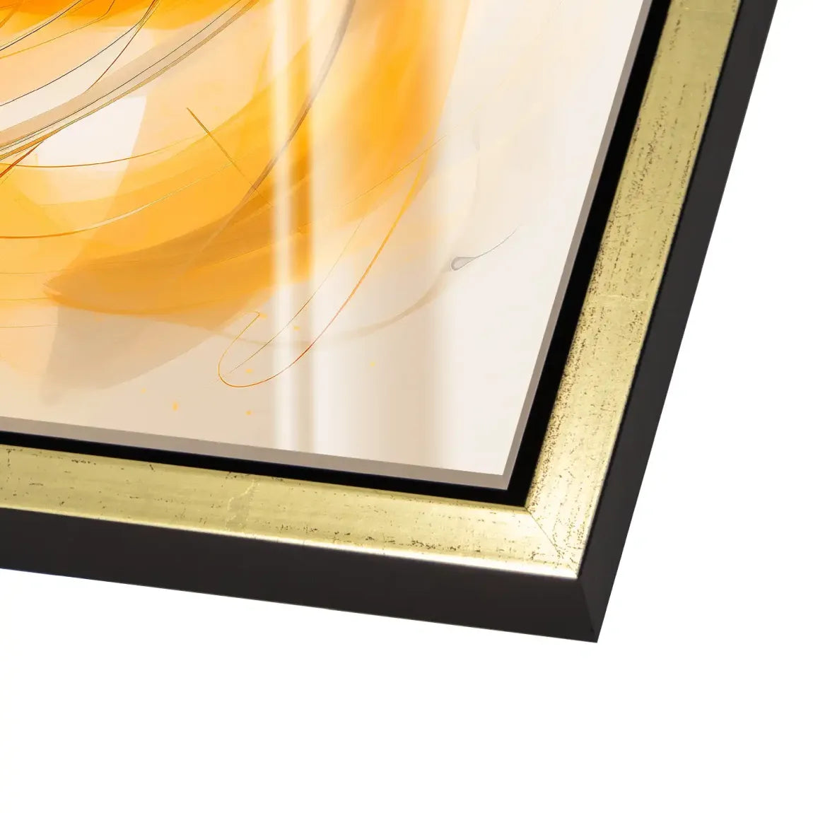 Sonnenwirbel – Energie im Fluss Acrylglas Bild INGALERIE