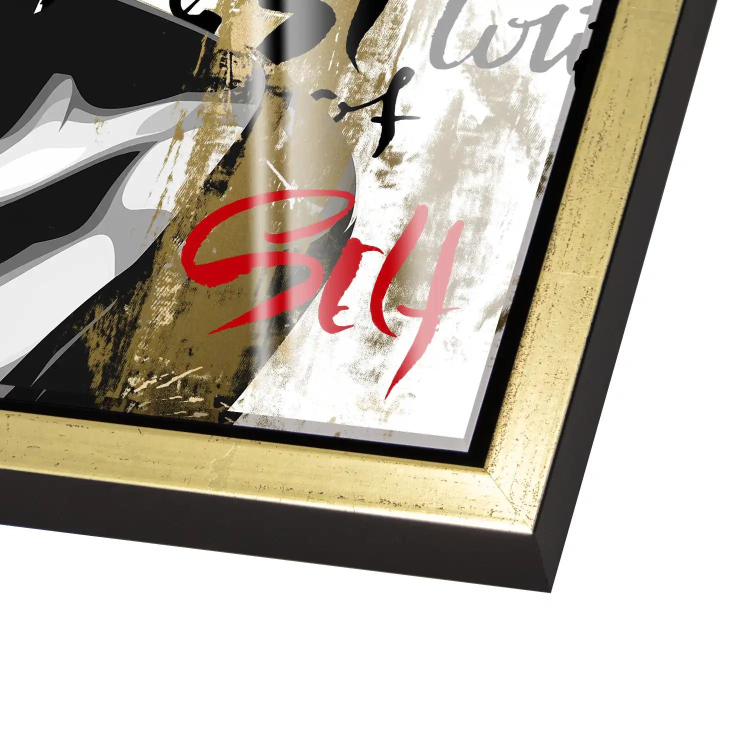 Marilyn Monroe Never Linear Acrylglas Bild INGALERIE