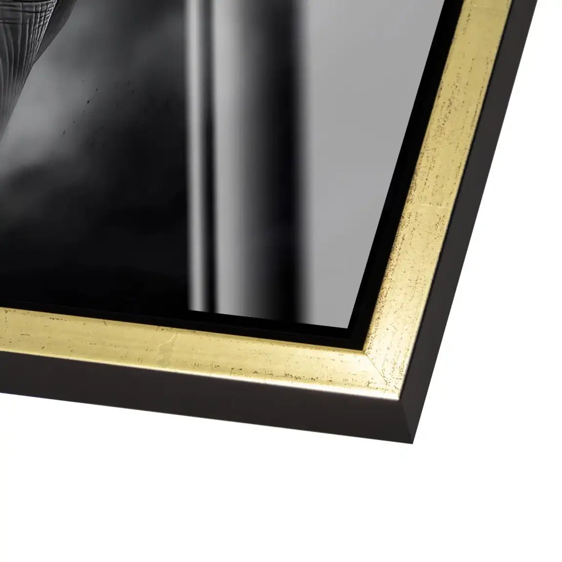 Elefant Black Style Acrylglas Bild INGALERIE