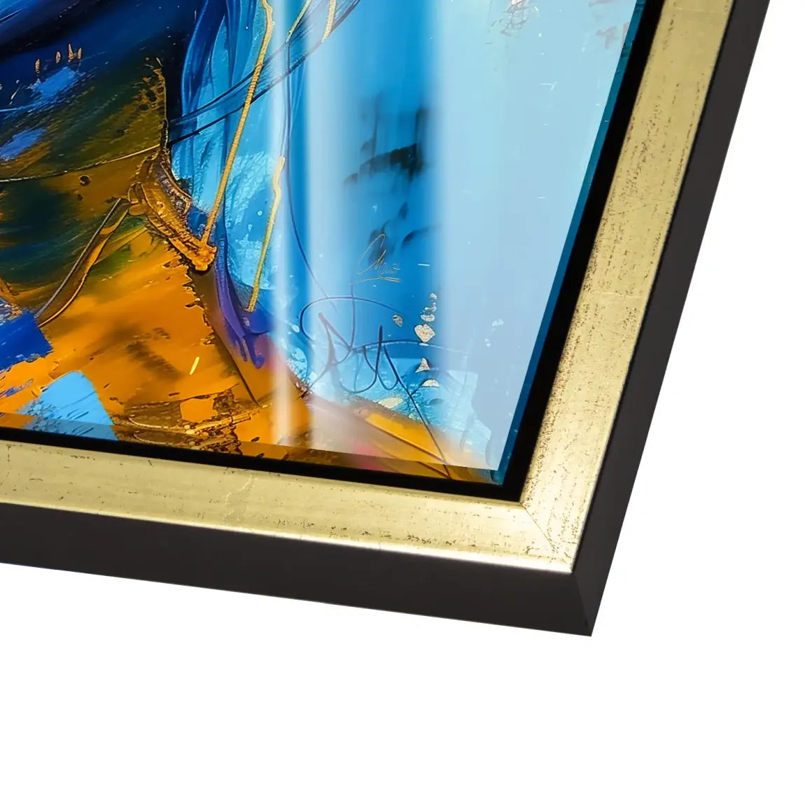 Golden Shade Acrylglas Bild