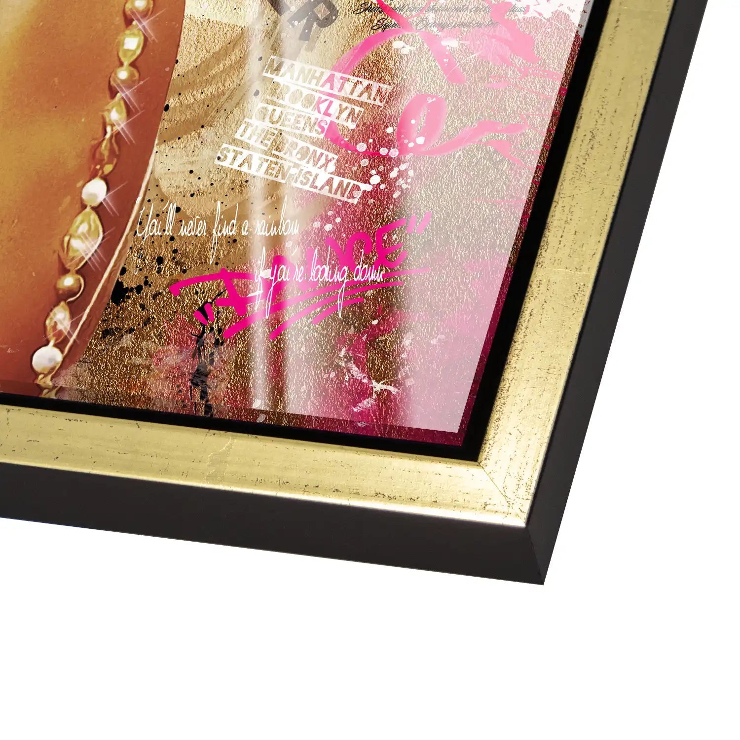 Marilyn Monroe Graffiti Style Acrylglas Bild INGALERIE