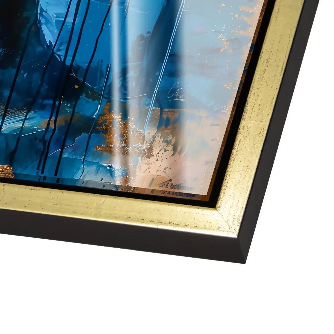 Blue Mystery Acrylglas Bild