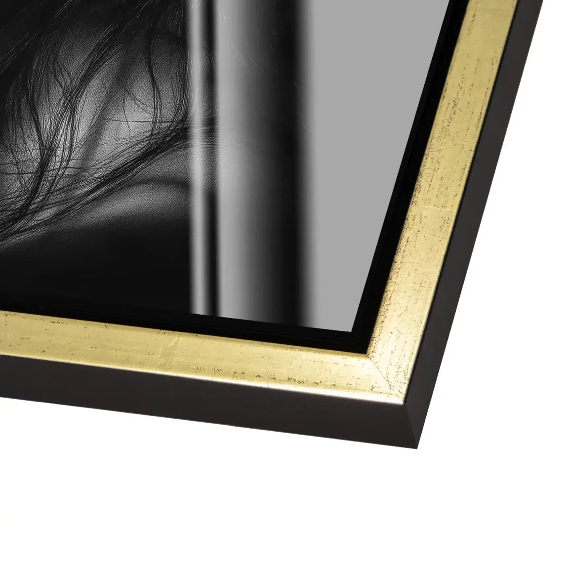 Asian Noir Portrait Acrylglas Bild