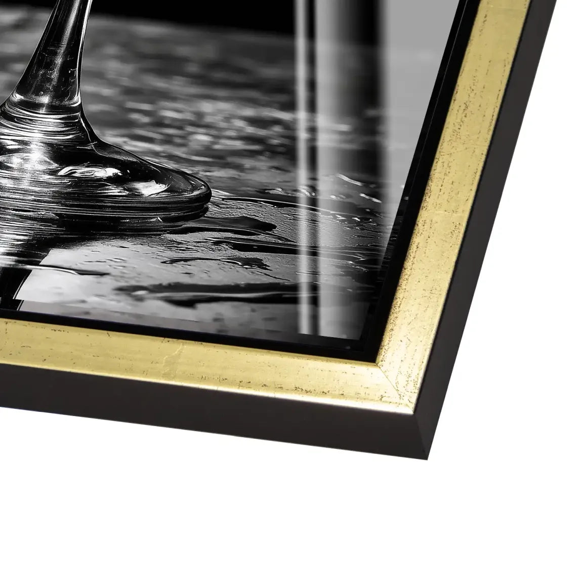 Martini Glas Noir Acrylglas Bild