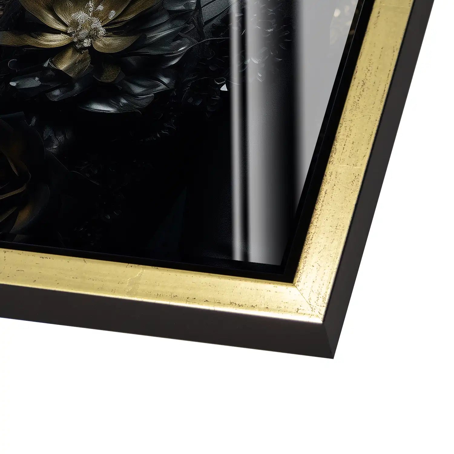 Frida Kahlo Dark Style Acrylglas Bild INGALERIE