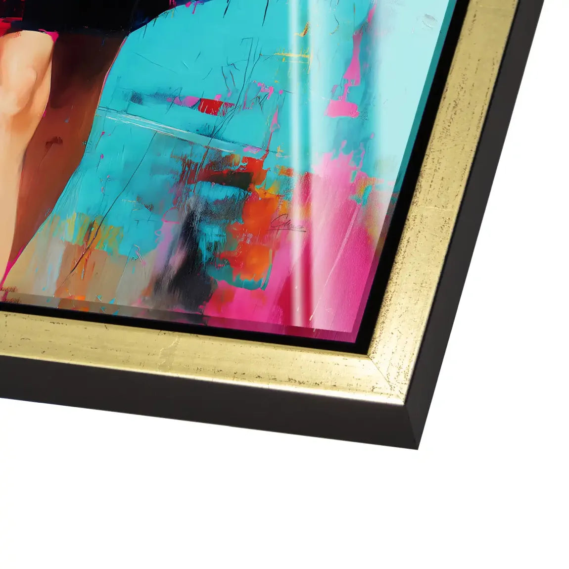 Audrey Hepburn Frühstück mit Stil Acrylglas Bild INGALERIE