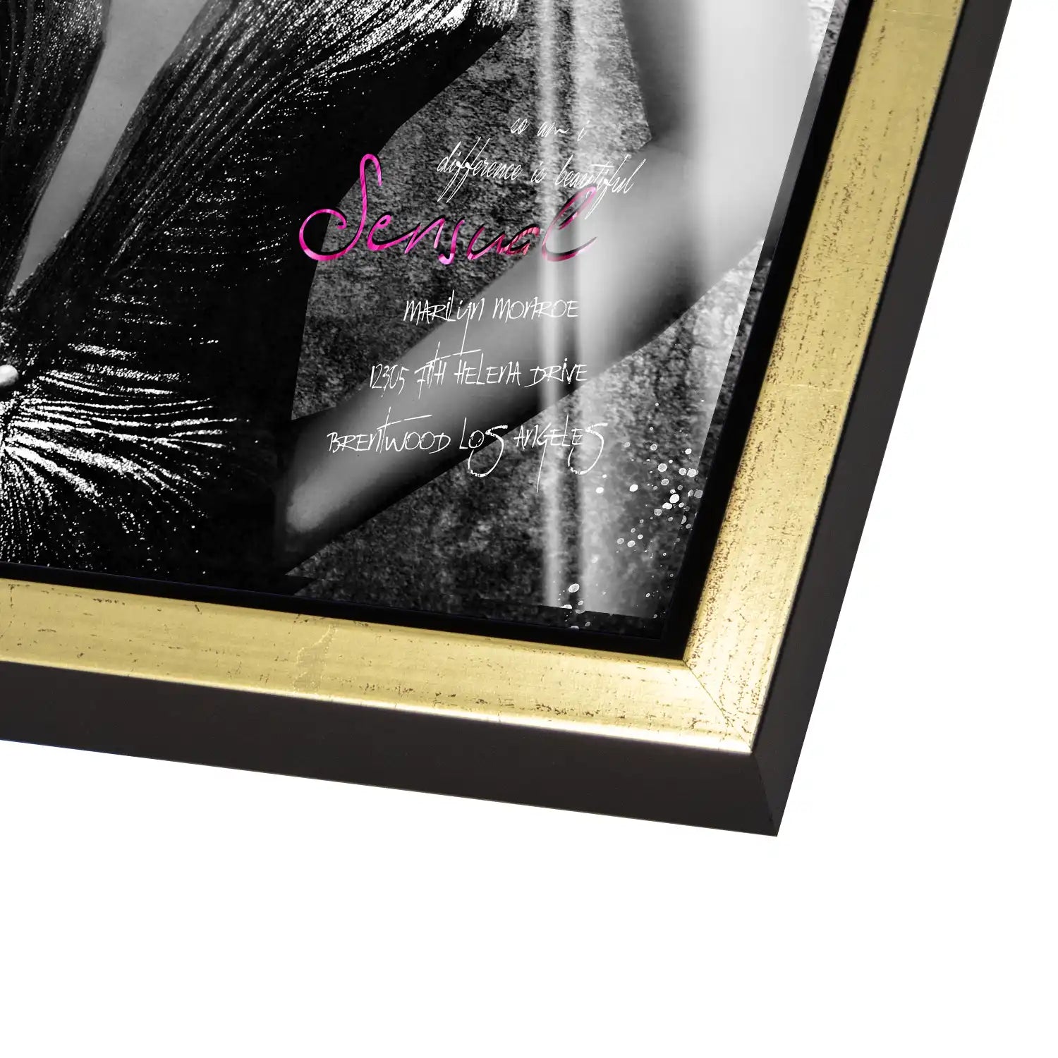 Marilyn Vogue Acrylglas Bild INGALERIE