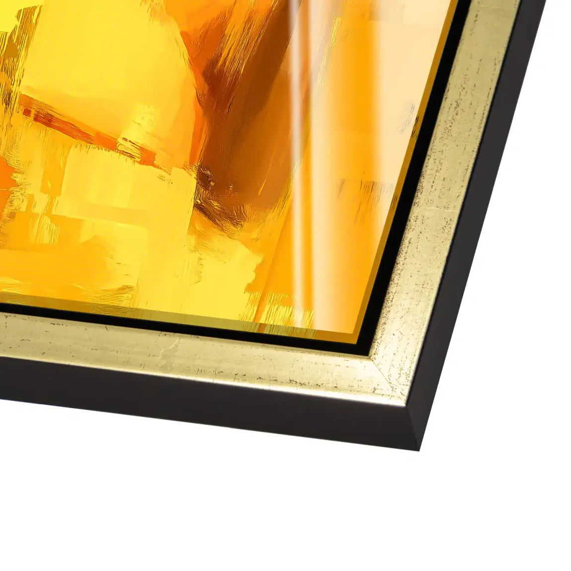 Golden Luxe Martini Acrylglas Bild INGALERIE