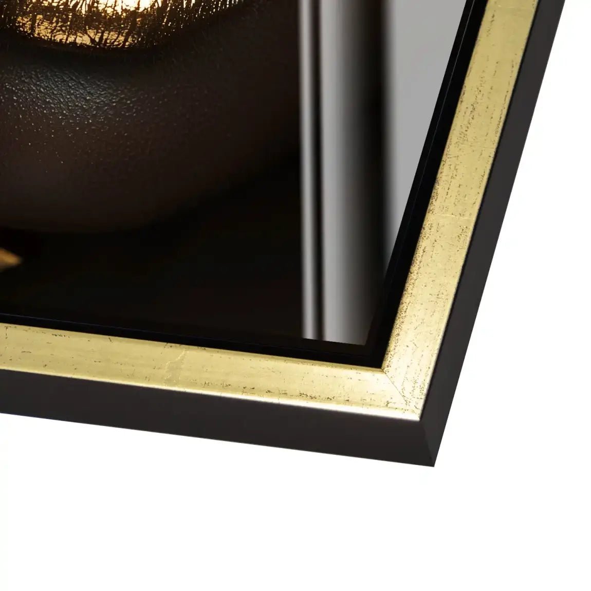 Golden Butterfly Acrylglas Bild INGALERIE