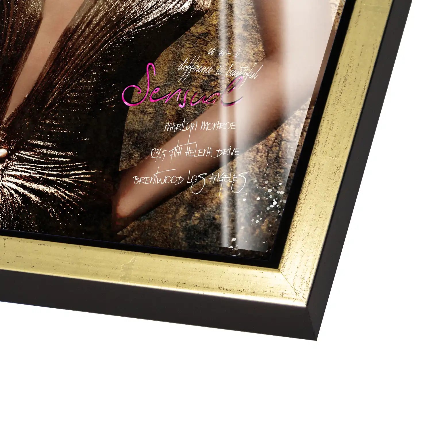 Marilyn Sensual Acrylglas Bild INGALERIE
