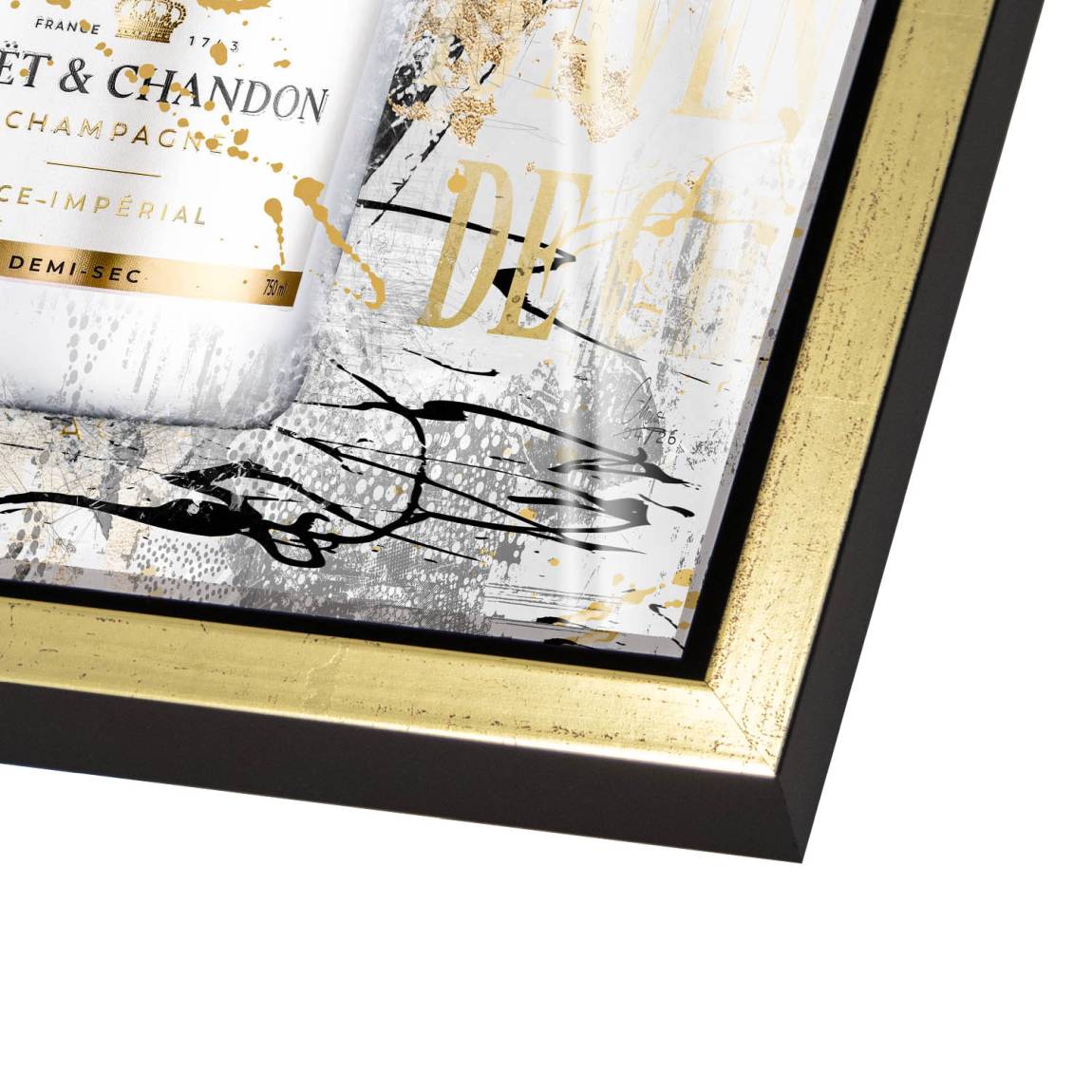 Champagner Prestige Acrylglasbild