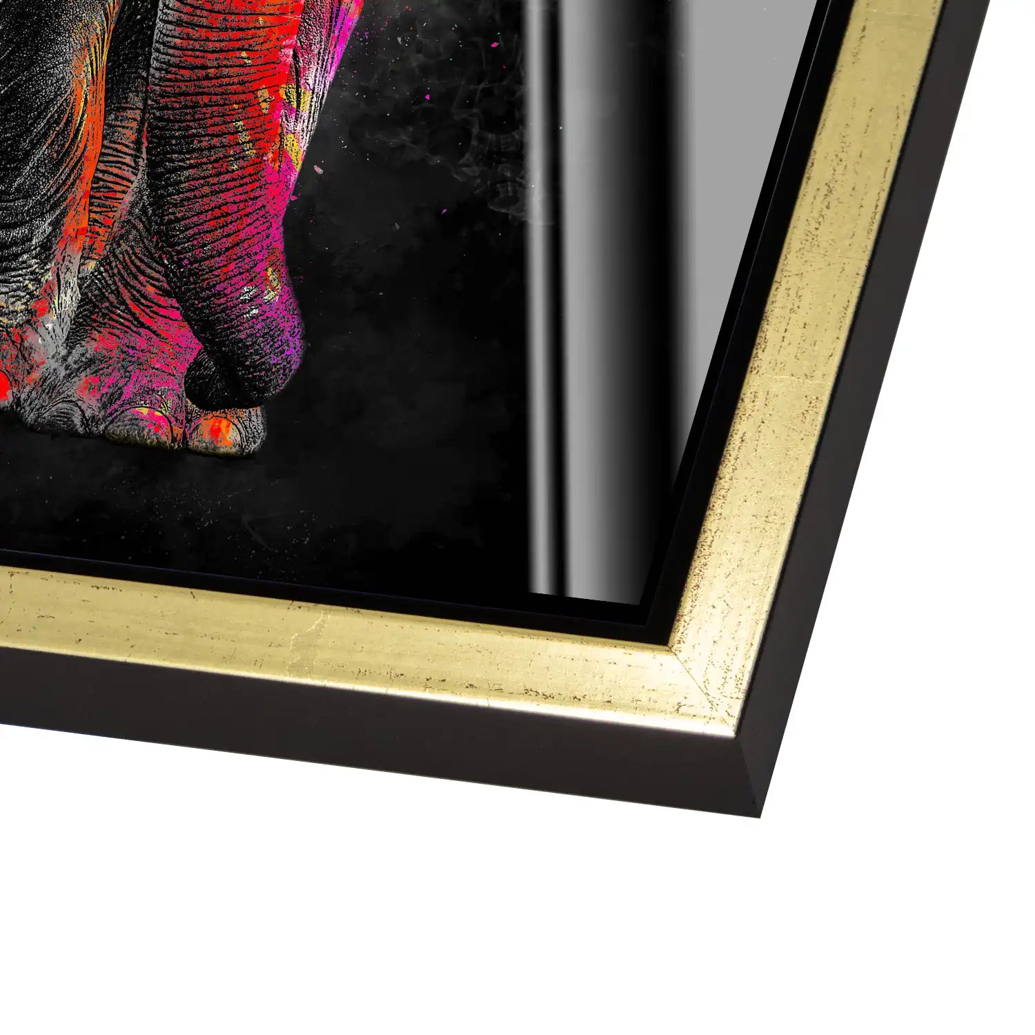 Elefant Color Style Acrylglas Bild INGALERIE