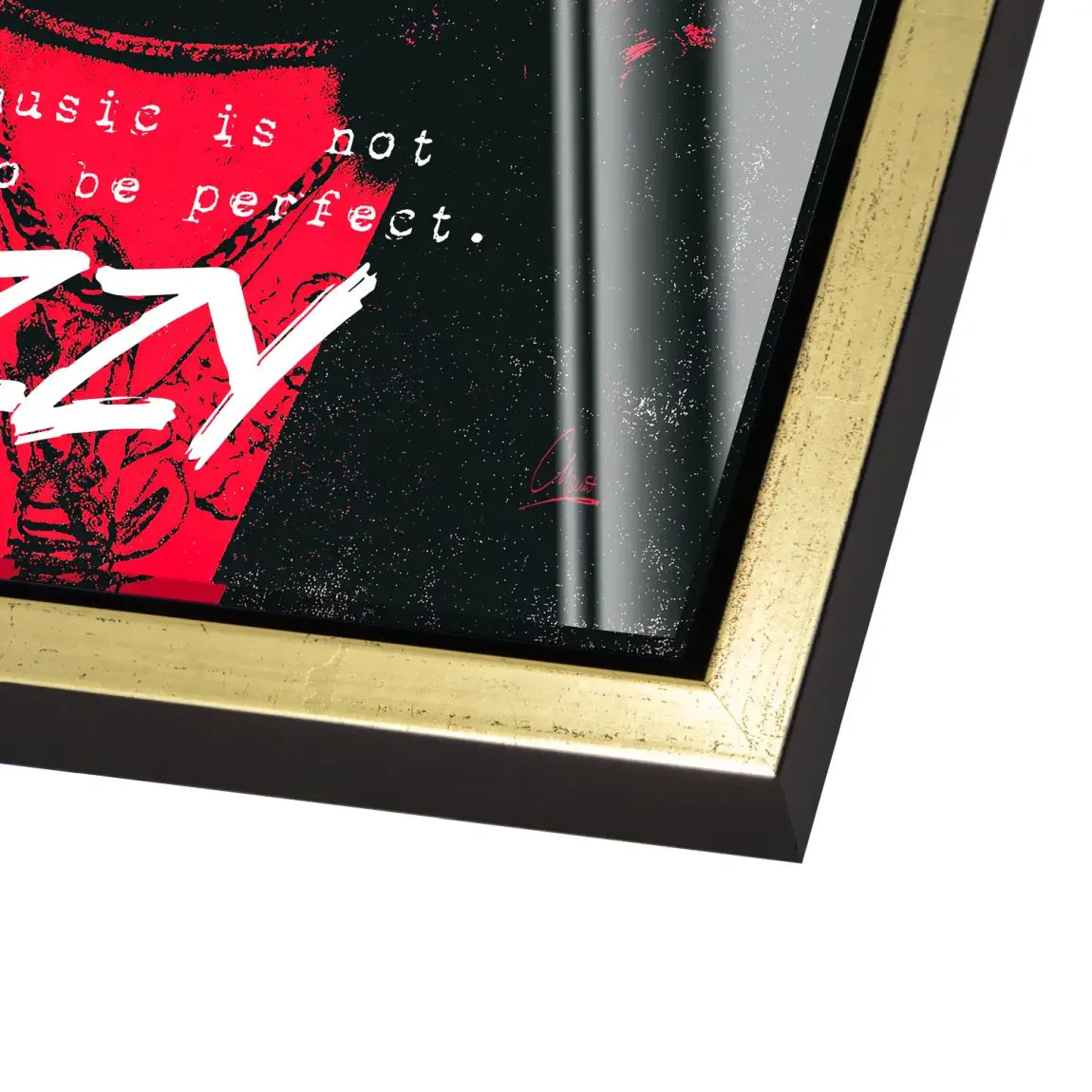Ozzy Rock Spirit Acrylglas Bild