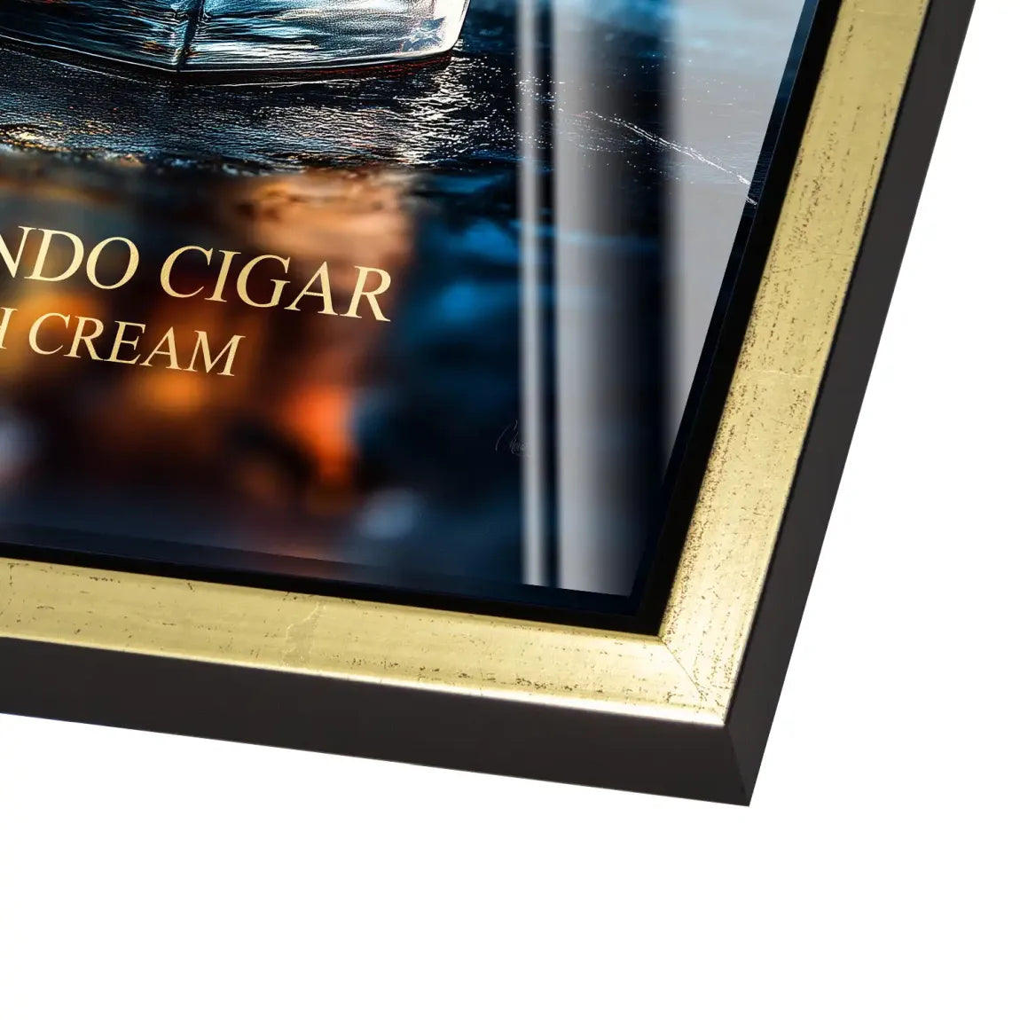 Highland Whisky Glow Acrylglas Bild