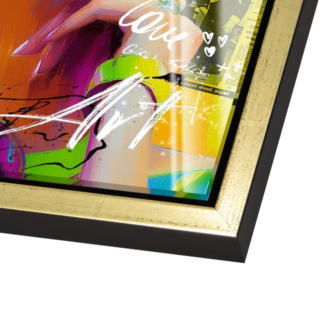 Chanel Pop Art Beauty Nr.4 Acrylglas Bild INGALERIE