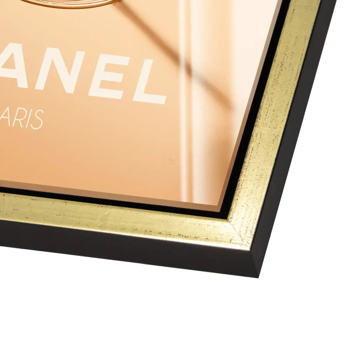 Chanel Glam Cocktail Acrylglas Bild