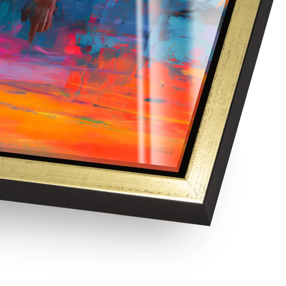 Kobe Abstrakt Acrylglas Bild INGALERIE