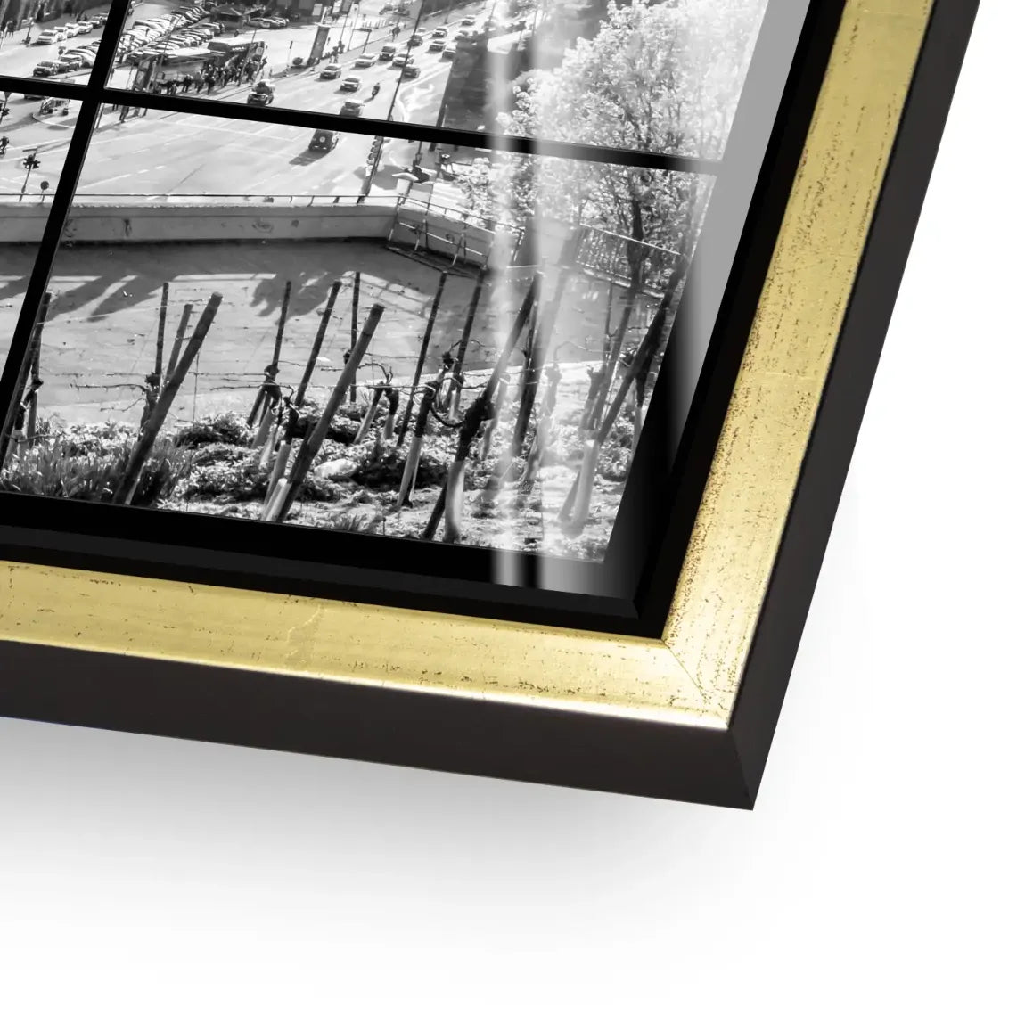 Hamburg Skyline Classic Acrylglas Bild