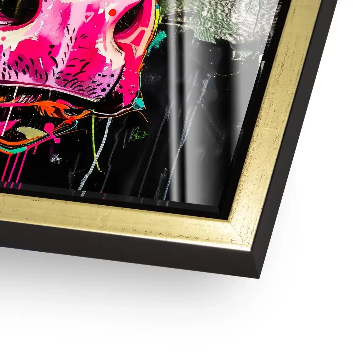 Kuh Abrakt Acrylglas Bild INGALERIE