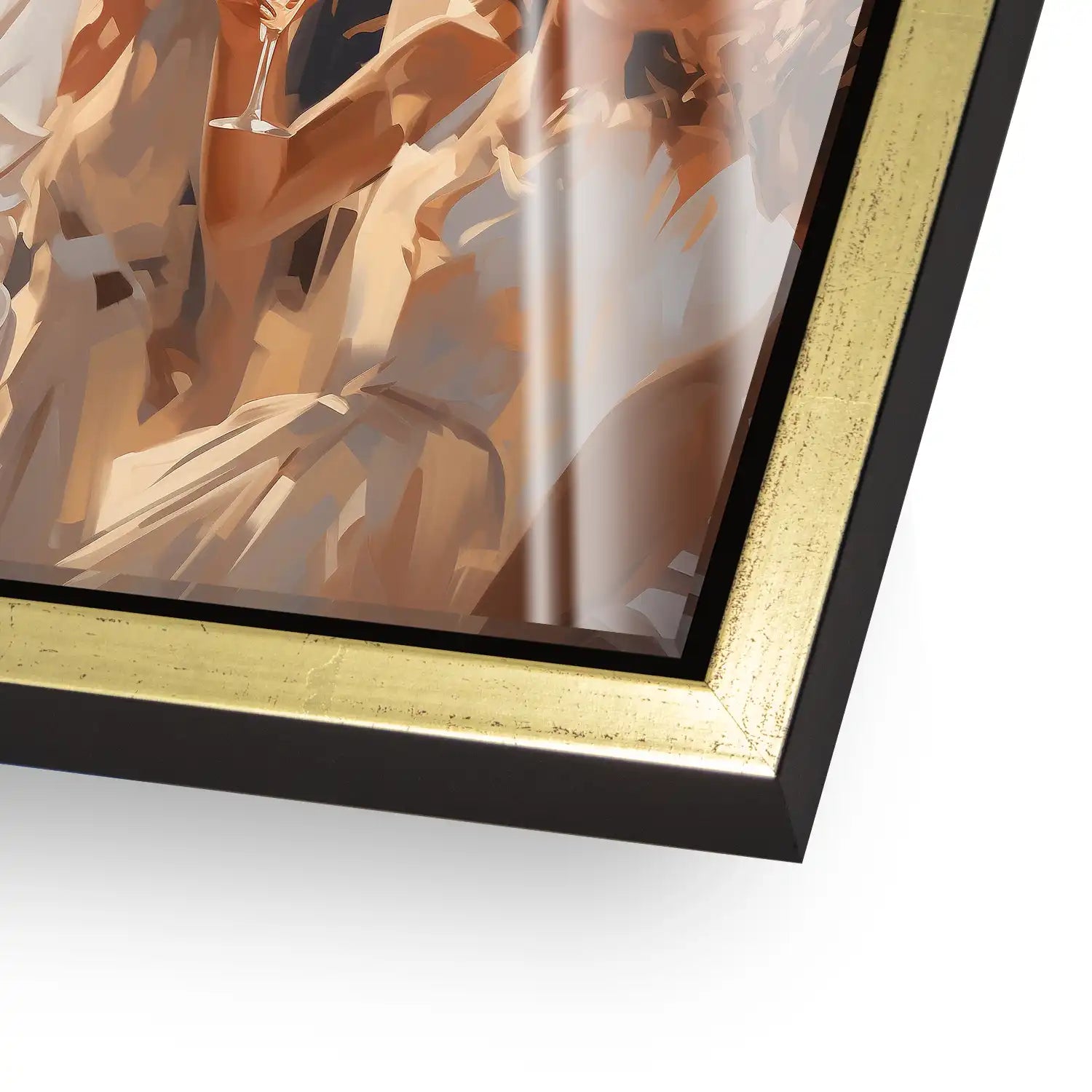 Glamour Champagner Nr.2 Acrylglas Bild INGALERIE