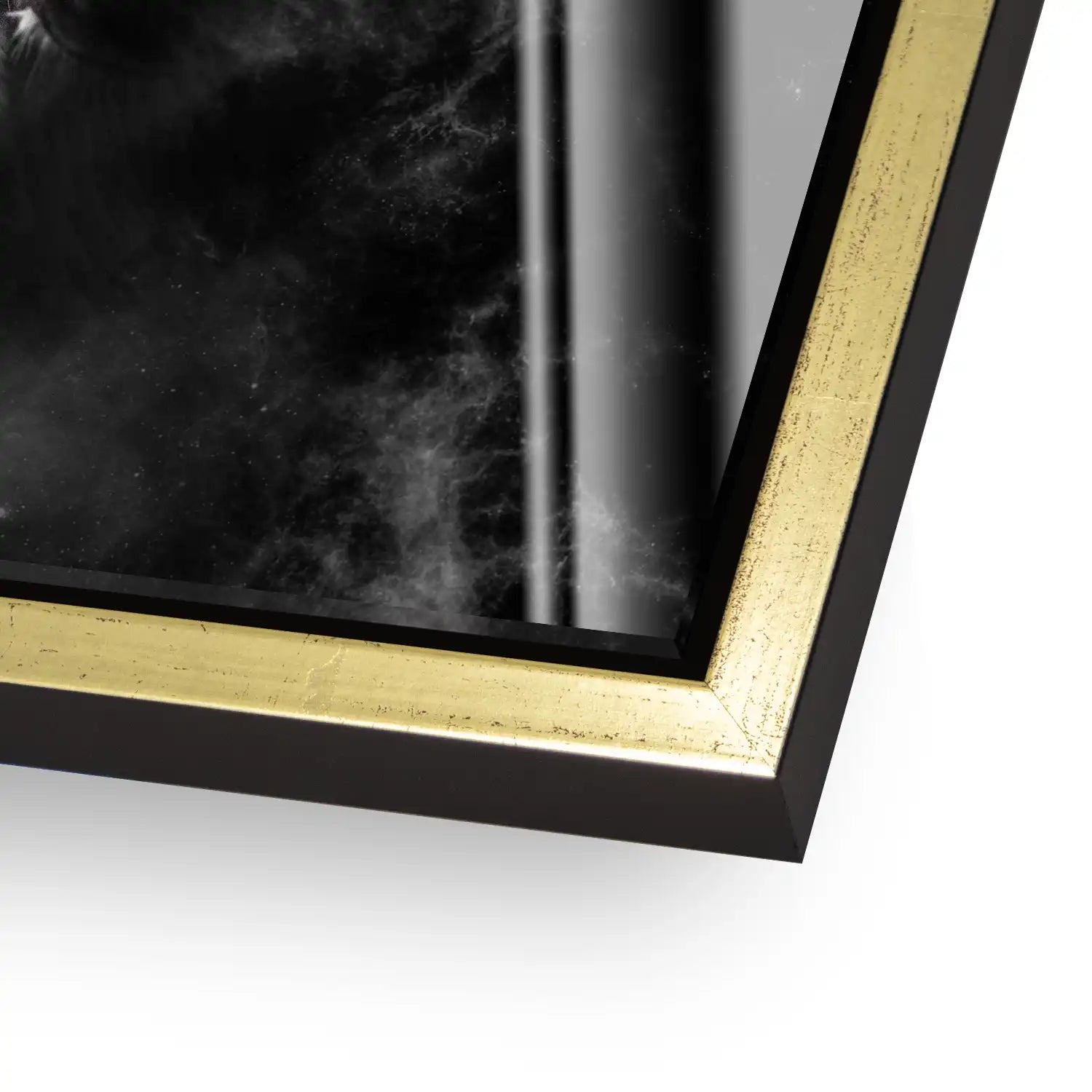 Stier Black Style Acrylglas Bild INGALERIE