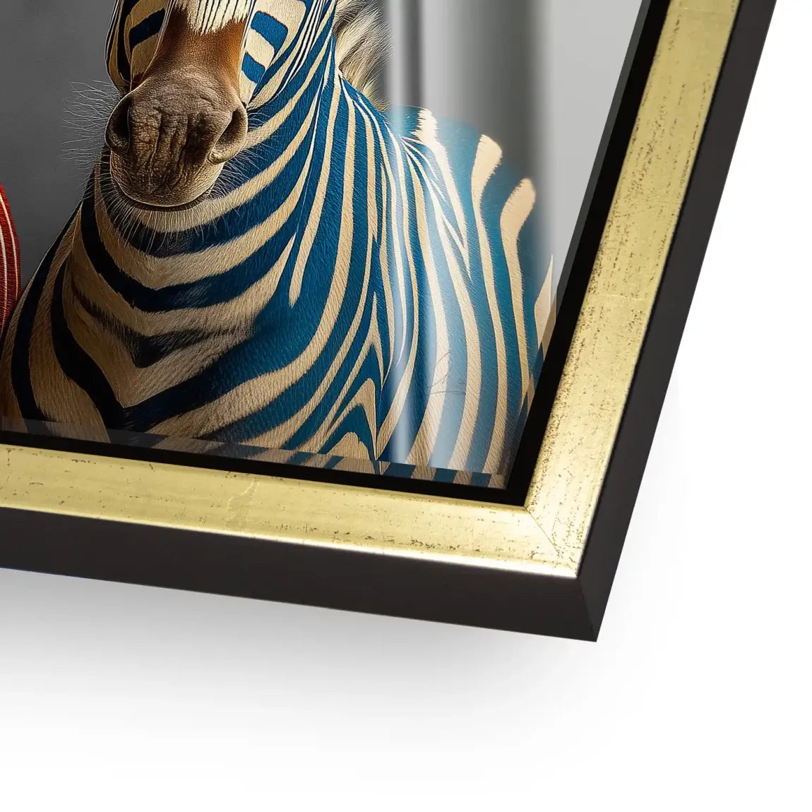Zebra Safari Chic Acrylglas Bild