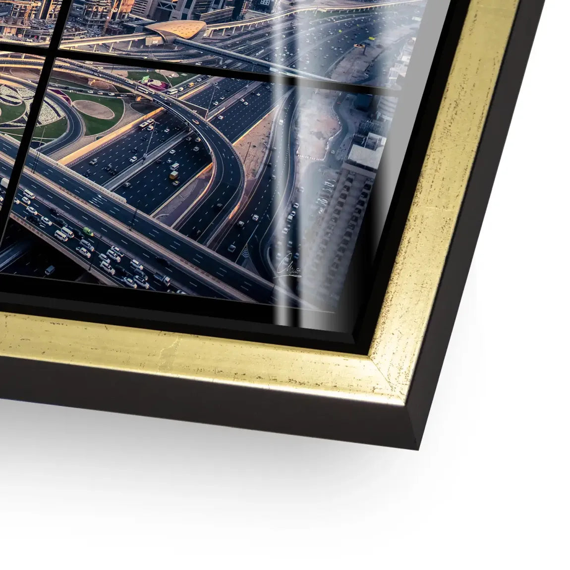 Skyline Dreams Dubai Acrylglas Bild