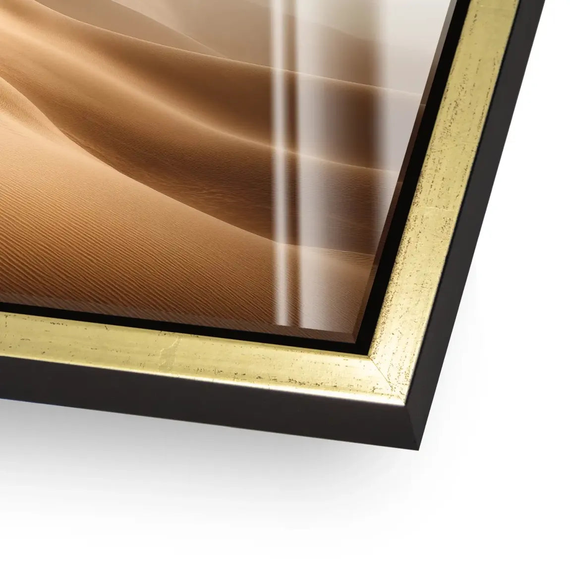 Wüstennebel Acrylglas Bild