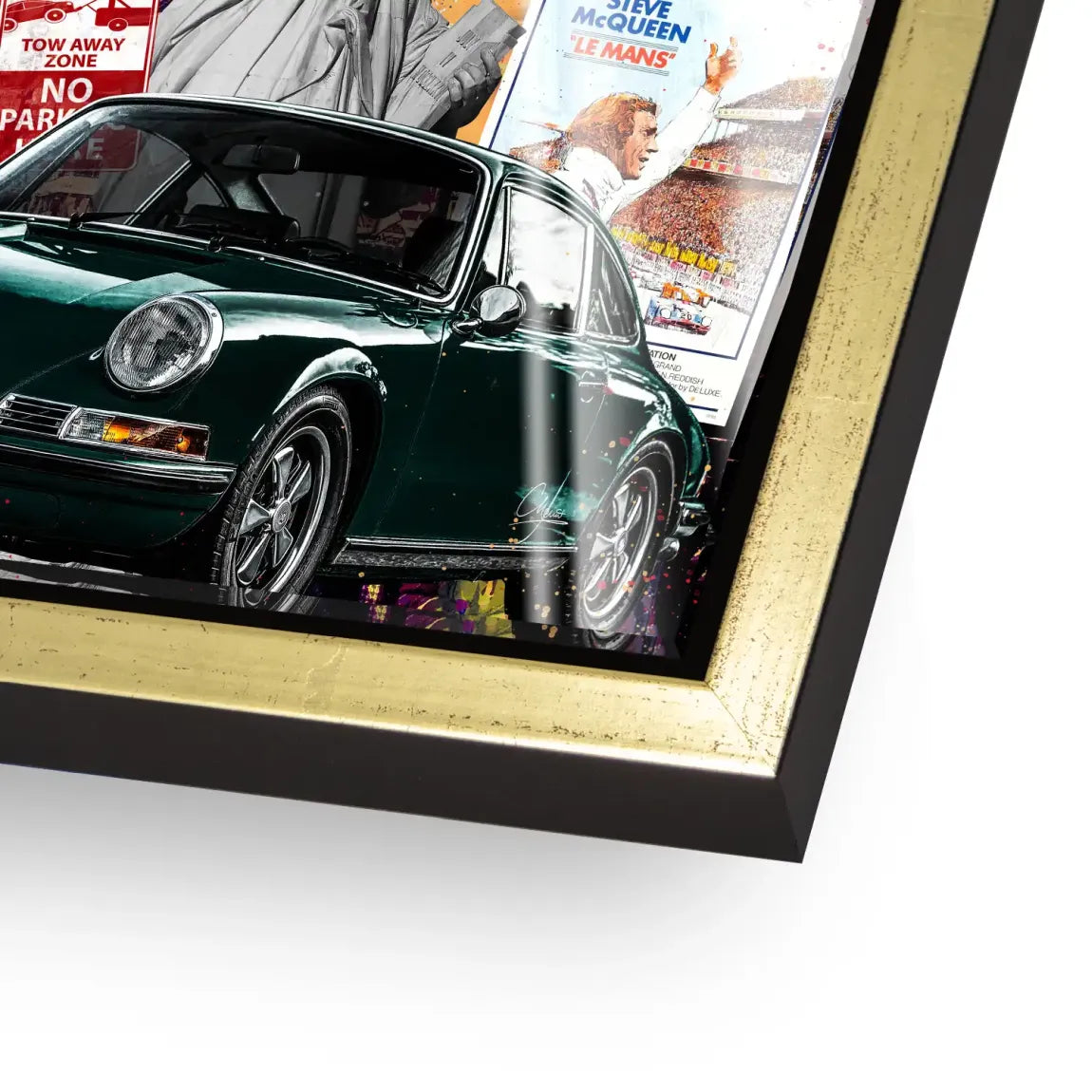 American Legend Steve McQueen Acrylglas Bild