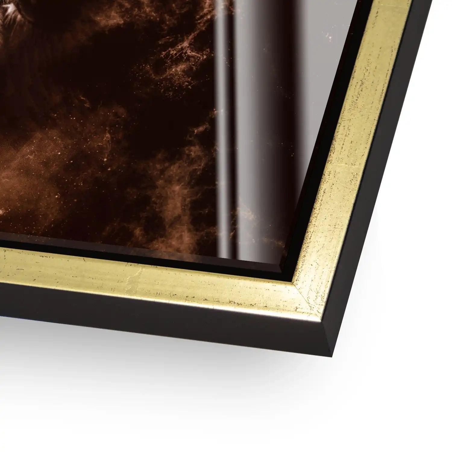 Stier Vintage Acrylglas Bild INGALERIE