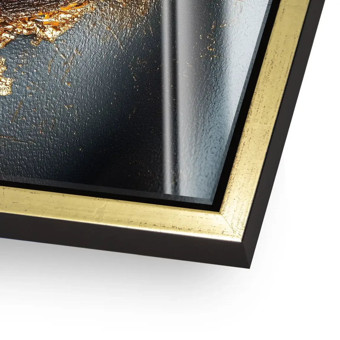 Flammenblick der Stille Acrylglas Bild INGALERIE