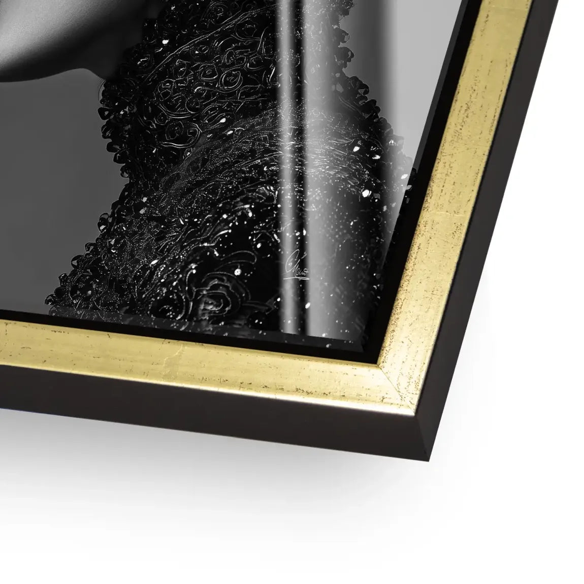 Wild Leopard Connection Acrylglas Bild