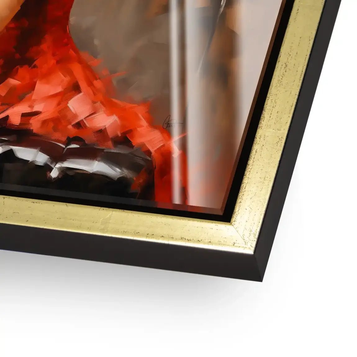 Beautyful Piano Player Acrylglas Bild INGALERIE