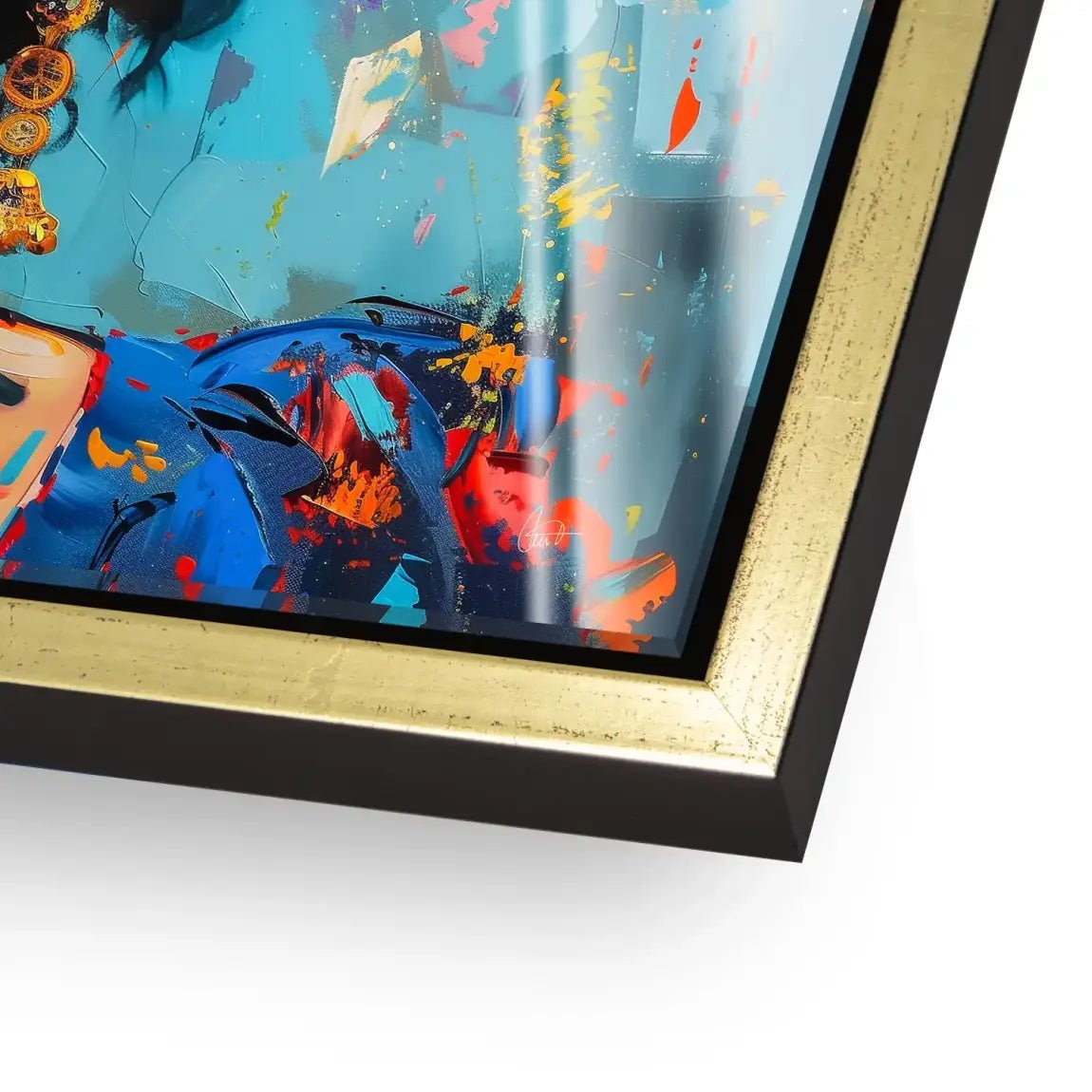 Lachende Frida Kahlo Nr.2 Acrylglas Bild INGALERIE