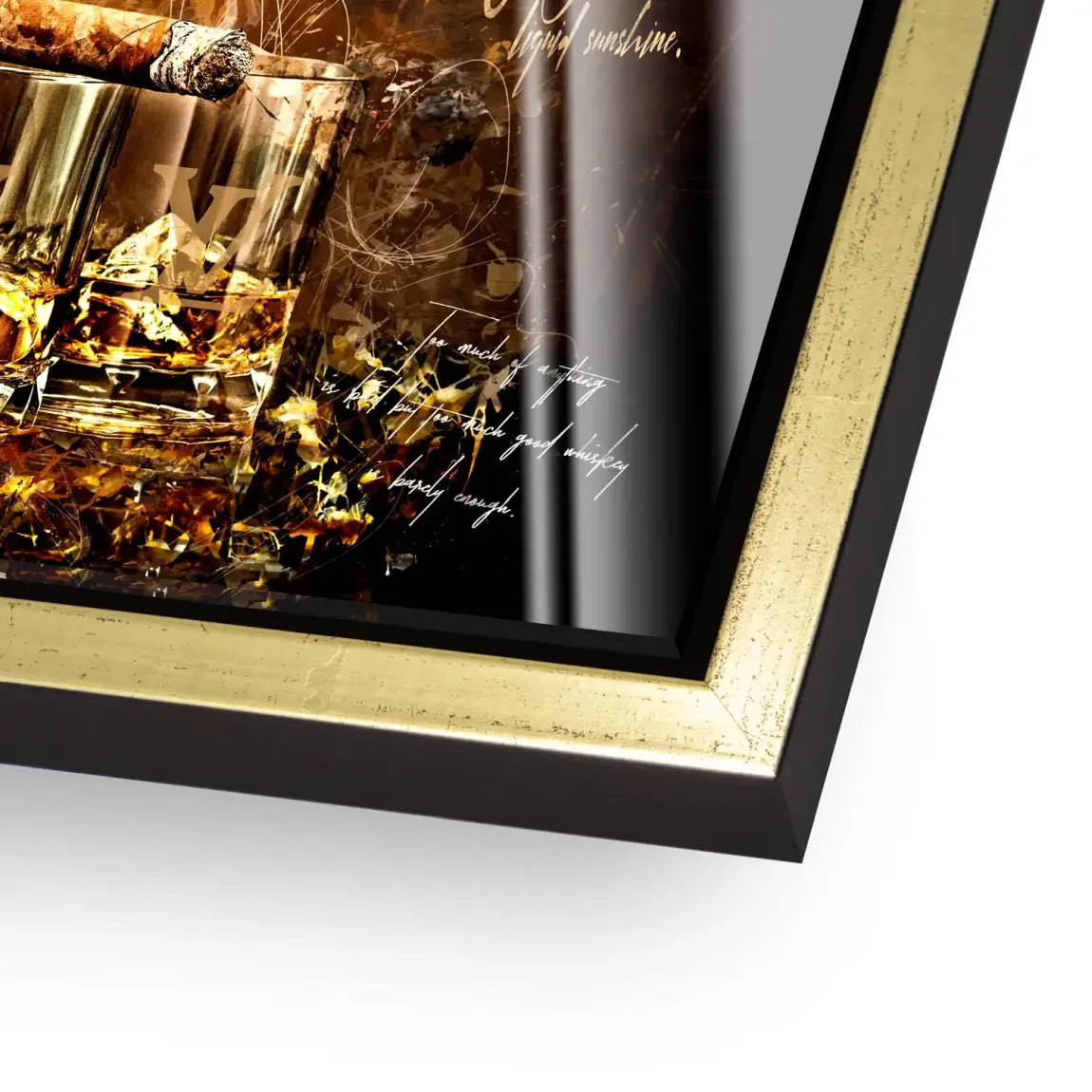 Whisky Lounge Art Acrylglas Bild INGALERIE